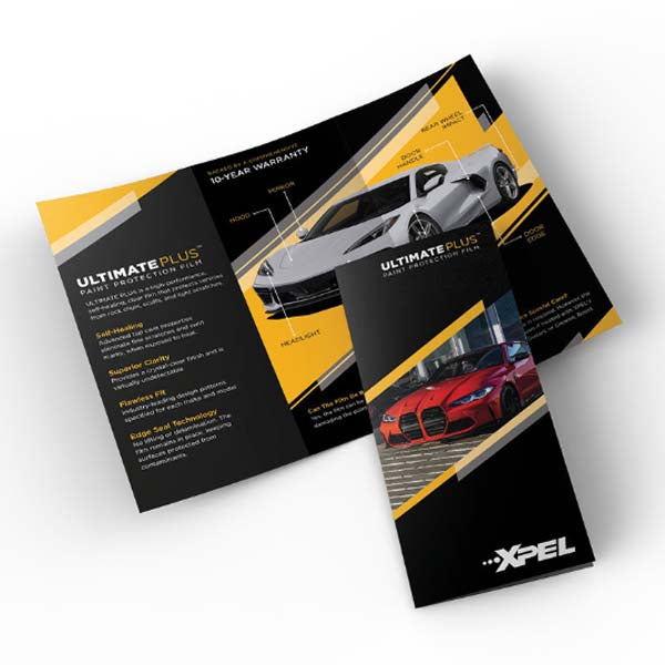 XPEL MARKETING - Tri-Fold Brochure Ultimate Plus PPF (50 Pack)